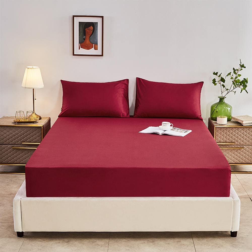 Plain bed sheets 2024 with pillow covers