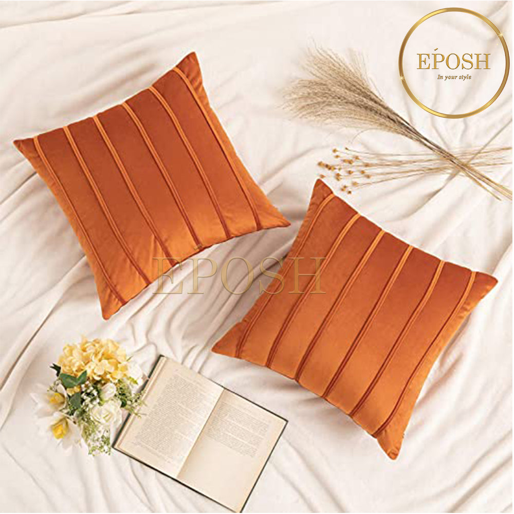 Coral velvet clearance pillows