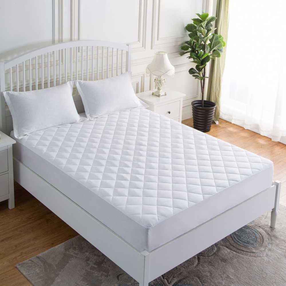 Single Bed Waterproof Mattress Cover Single Sized Mattress Protector 42 x  78 Inches Fitted Bed Sheet