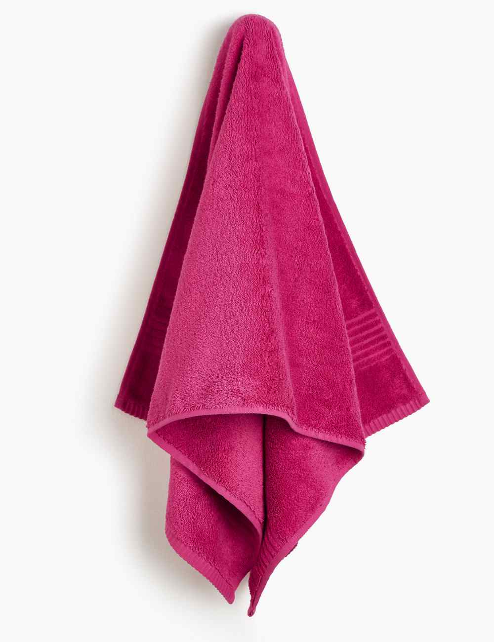 Bright discount pink towel